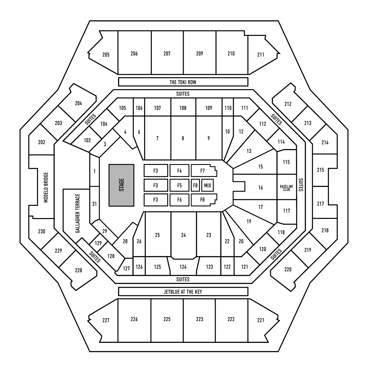 Barclays Center: Seating chart, Concerts & Entertainment. Use the source chart for section and row details.