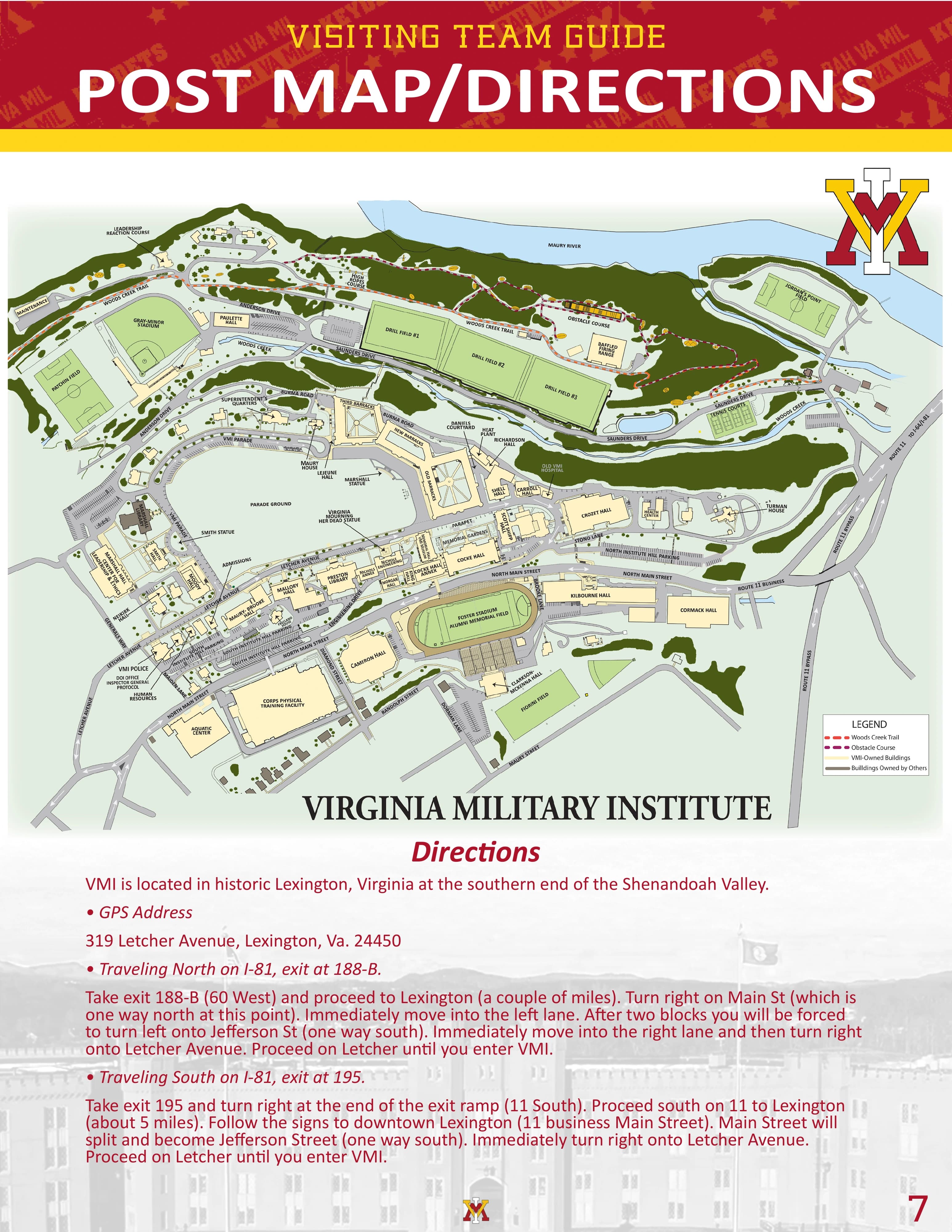 Lamore Field at Gray-Minor Stadium: Venue layout, Post map and directions. Use the original map for routes and visitor facilities.
