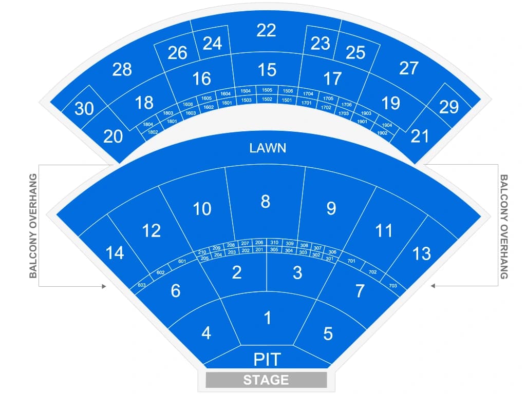 Saratoga Performing Arts Center: Seating chart, SPAC — Albany Med Health System at SPAC Live Nation. Use the source chart for section and row details.