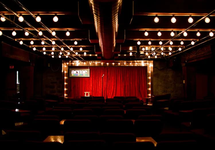 Acme Comedy Company — documentary venue view.