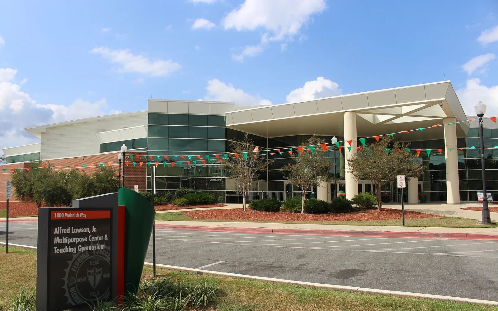 View of Al Lawson Center, home of Florida A&M basketball.