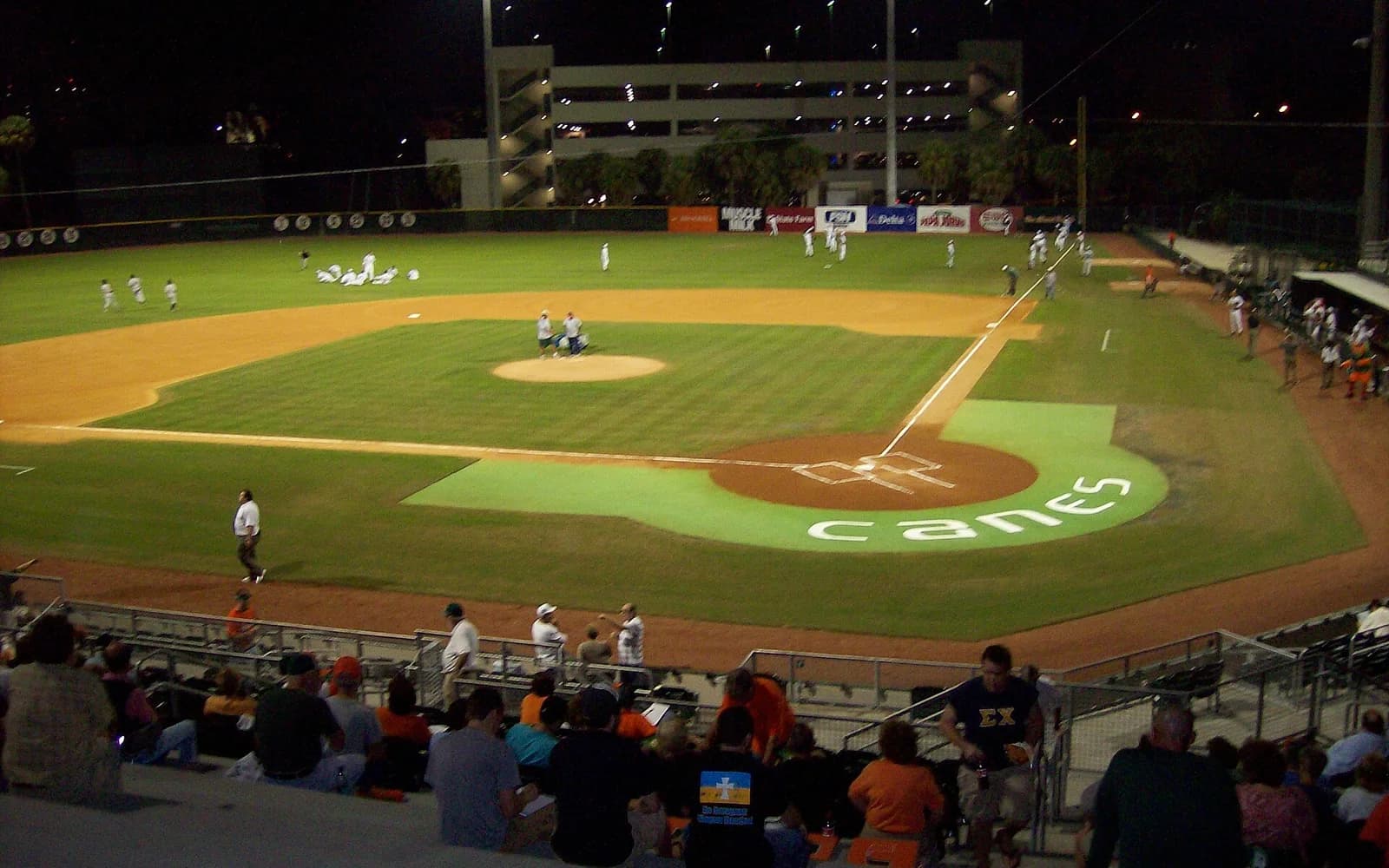 View of Alex Rodriguez Park at Mark Light Field, home of Miami (FL) baseball.