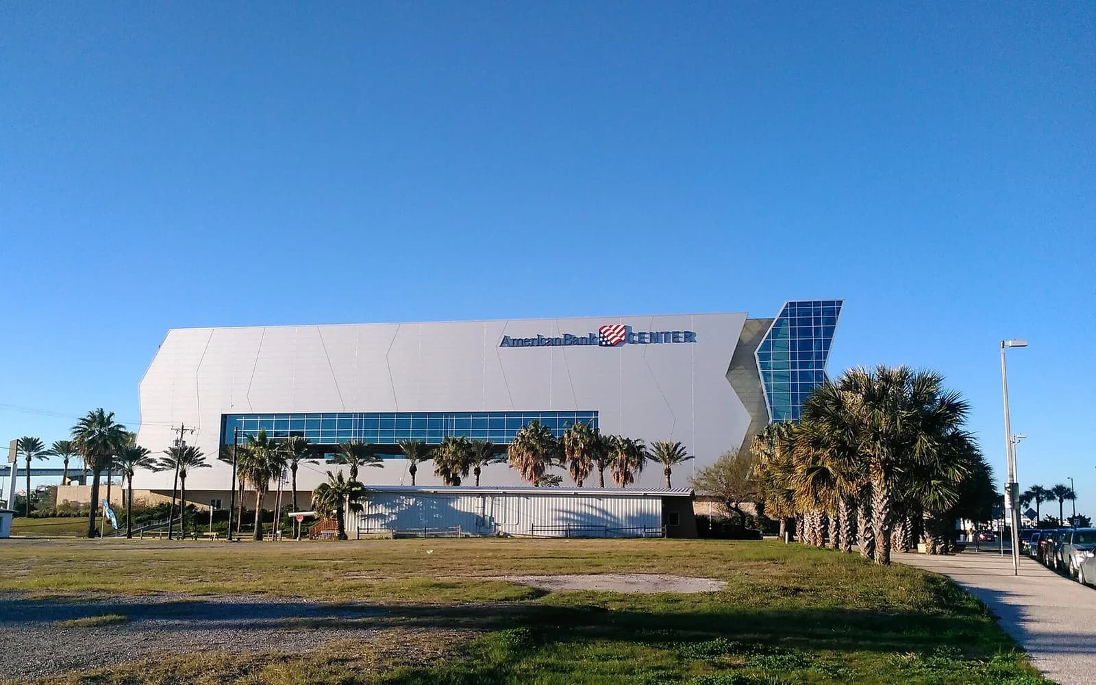 View of American Bank Center Arena, home of Texas A&M-Corpus Christi basketball.