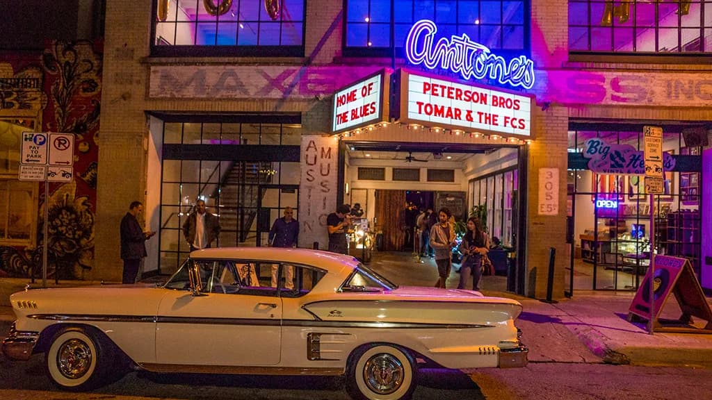 Antone's Nightclub — documentary venue view.