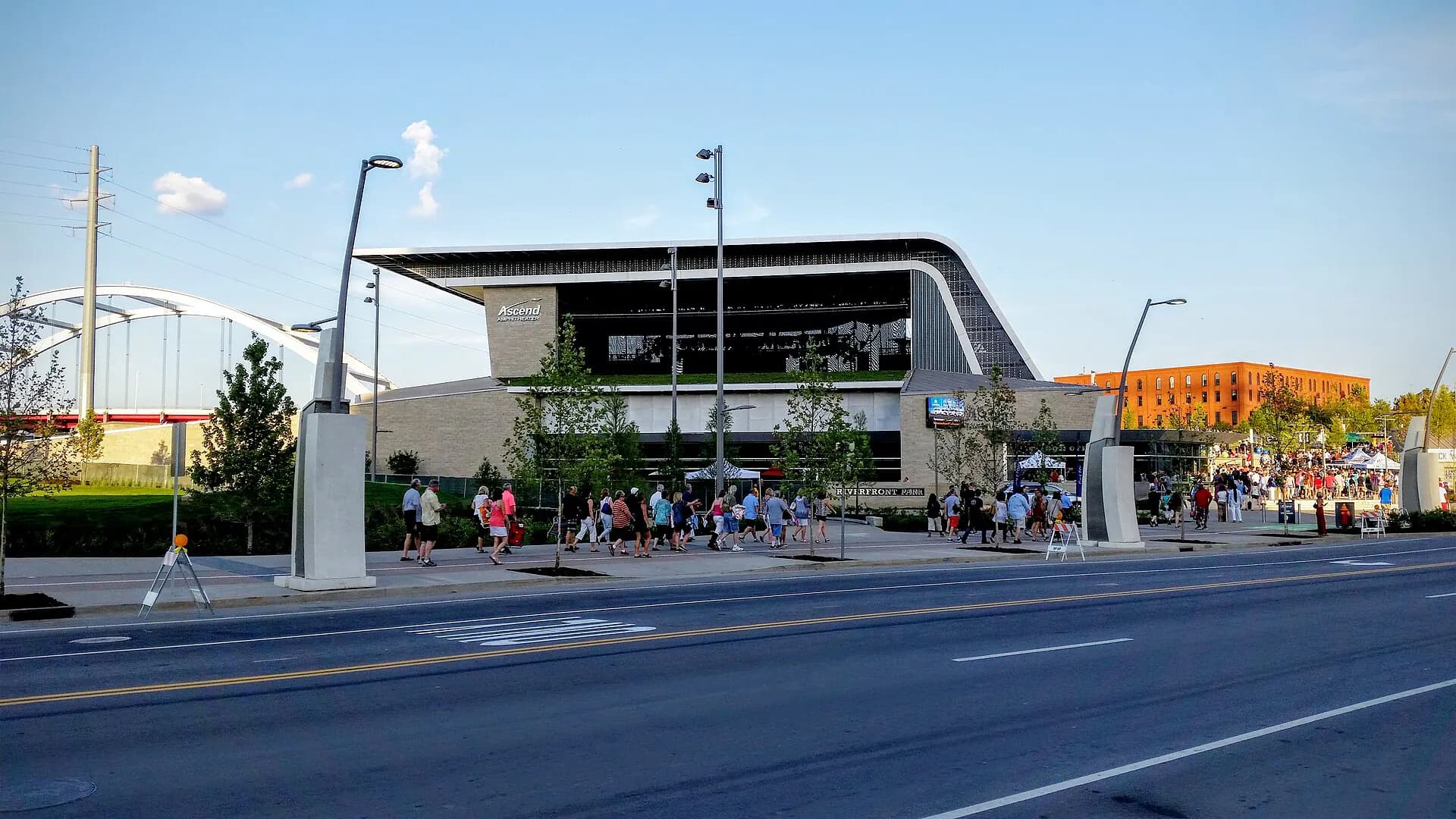 Exterior view at Ascend Amphitheater in Nashville, TN