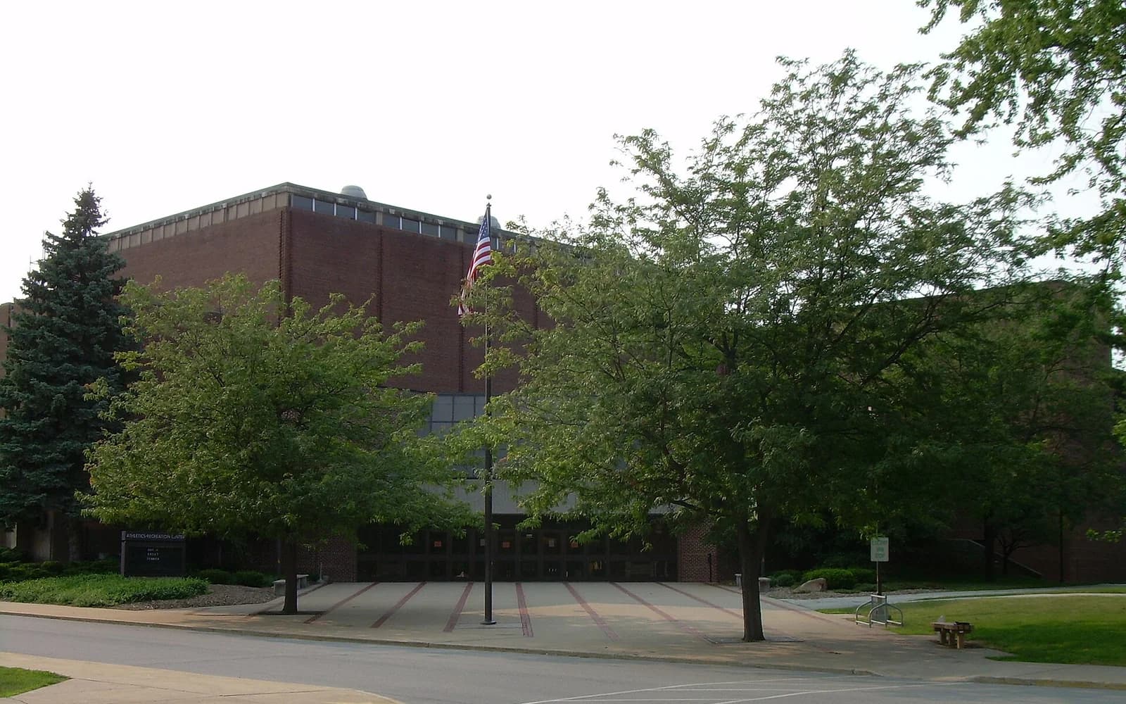 View of Athletics–Recreation Center, home of Valparaiso basketball.