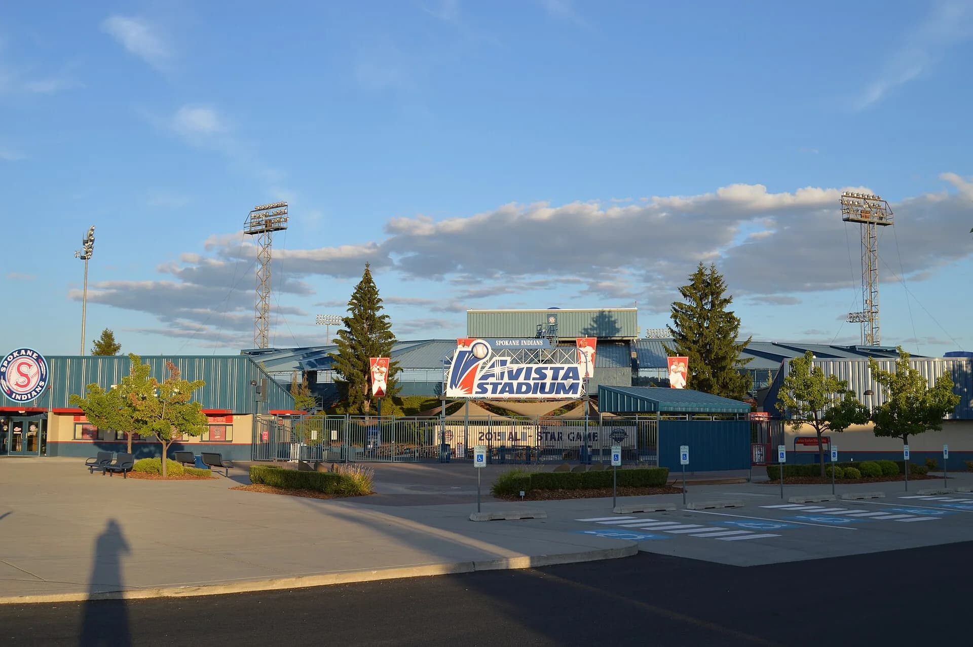 View of Avista Stadium in Spokane Valley.