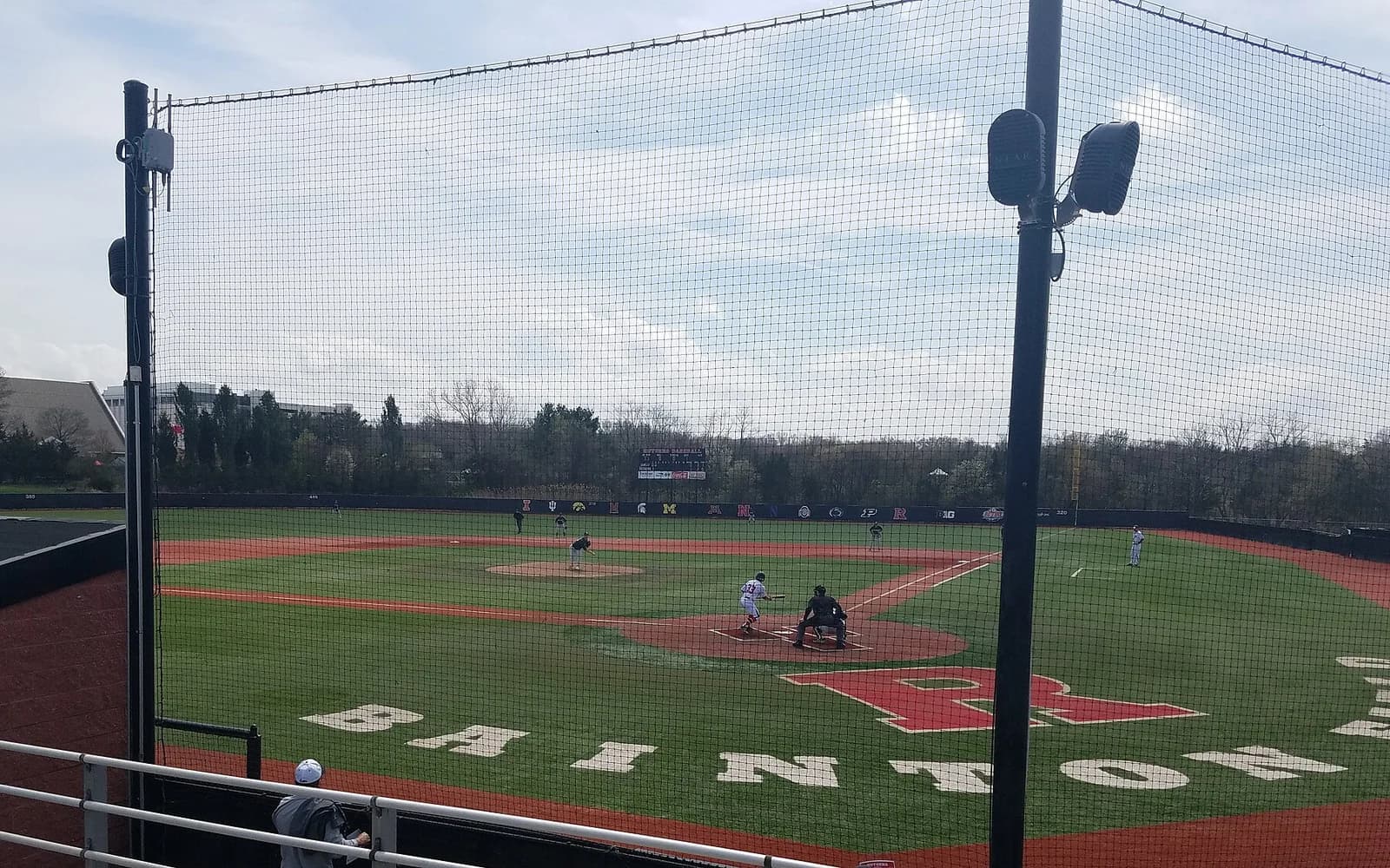 View of Bainton Field, home of Rutgers baseball.
