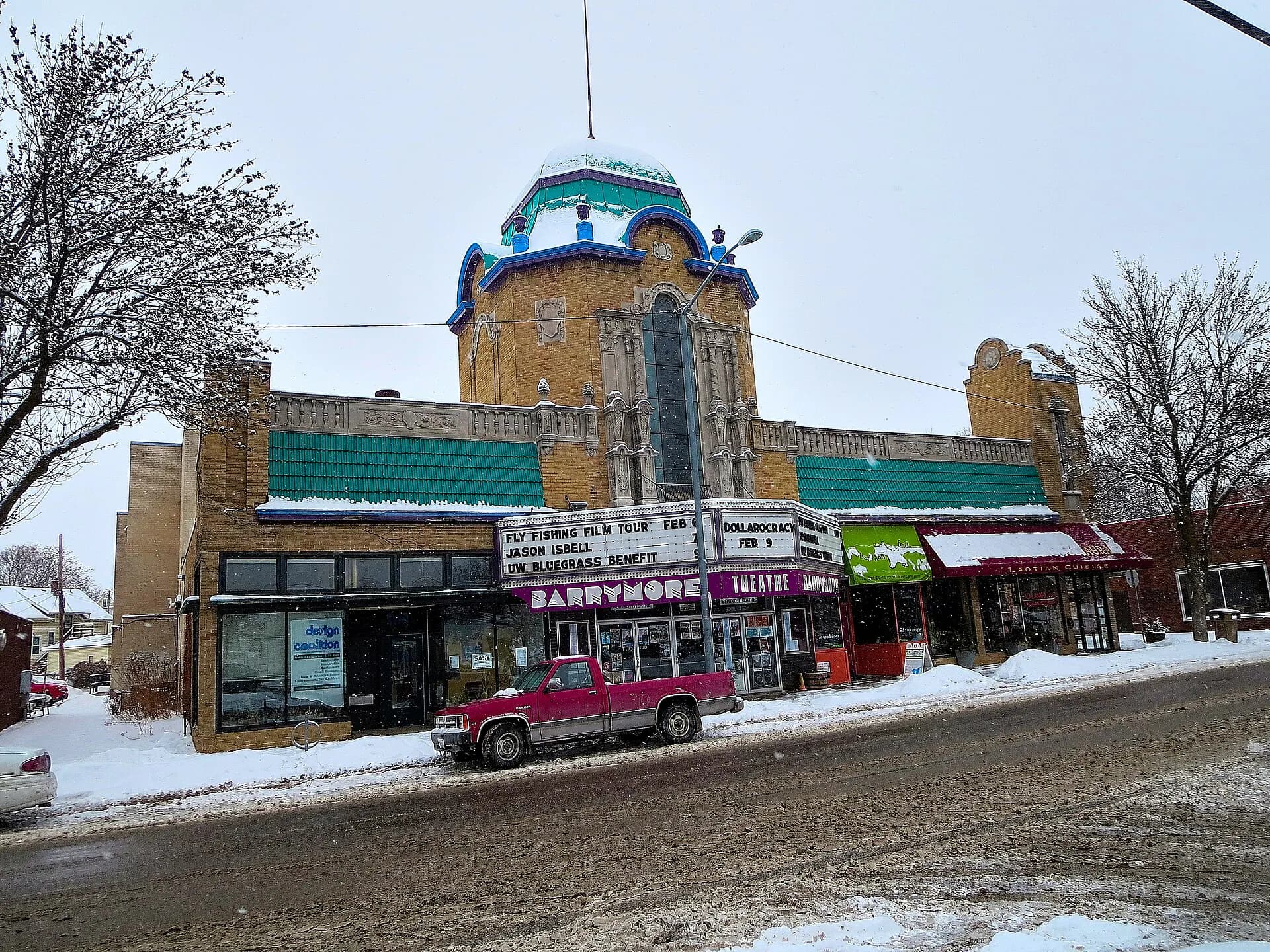 Exterior view at Barrymore Theatre in Madison, WI