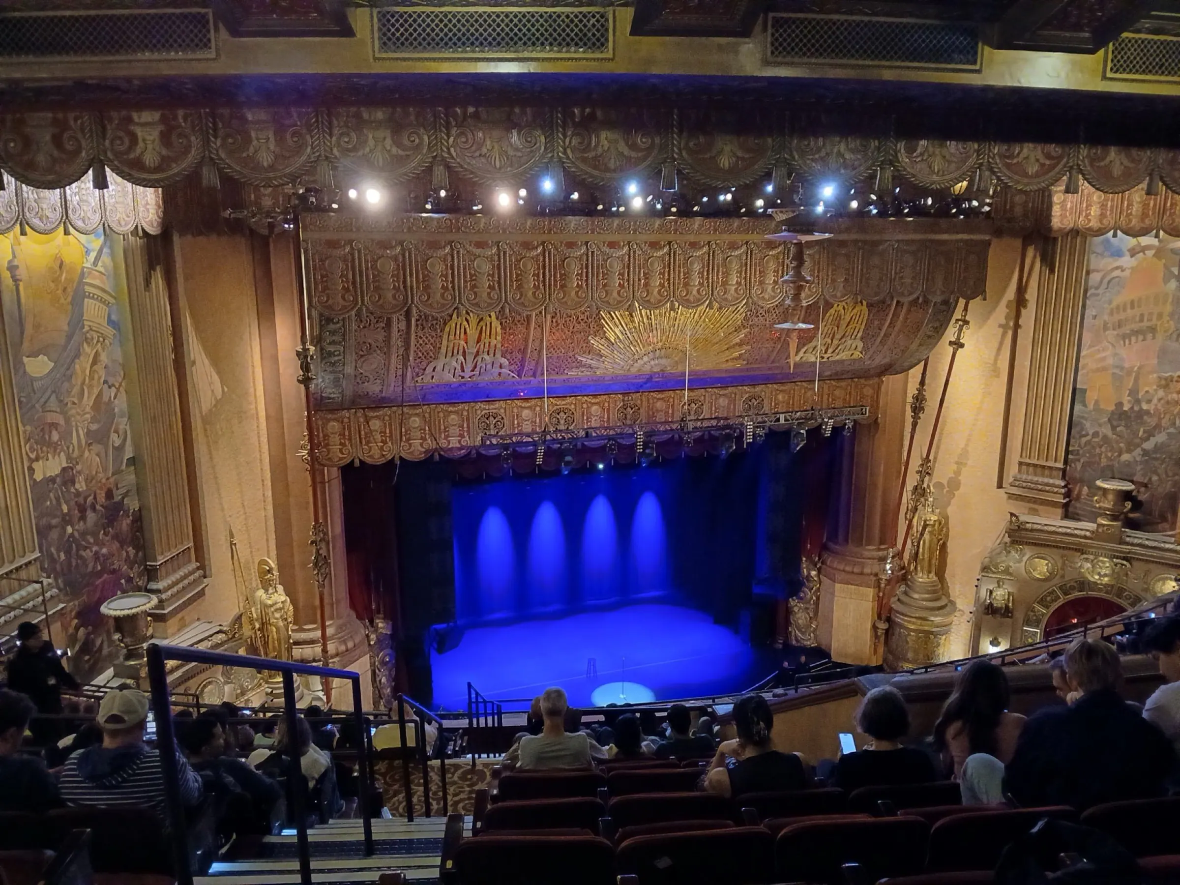 Wide view of Beacon Theatre.