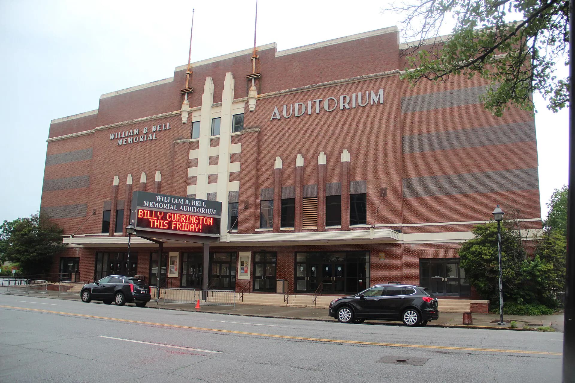 Wide interior or event view at Bell Auditorium in Augusta, GA