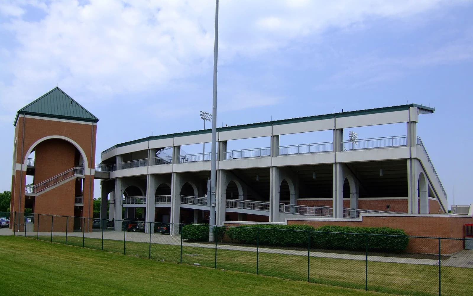 View of Bill Davis Stadium, home of Ohio State baseball.