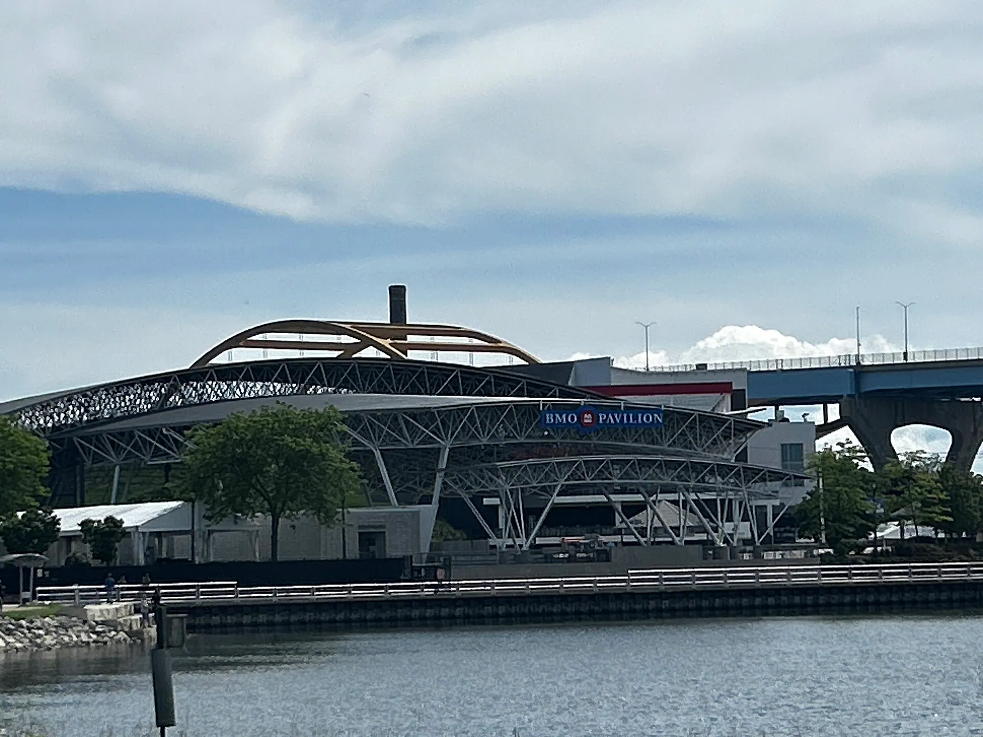Exterior view at BMO Pavilion in Milwaukee, WI