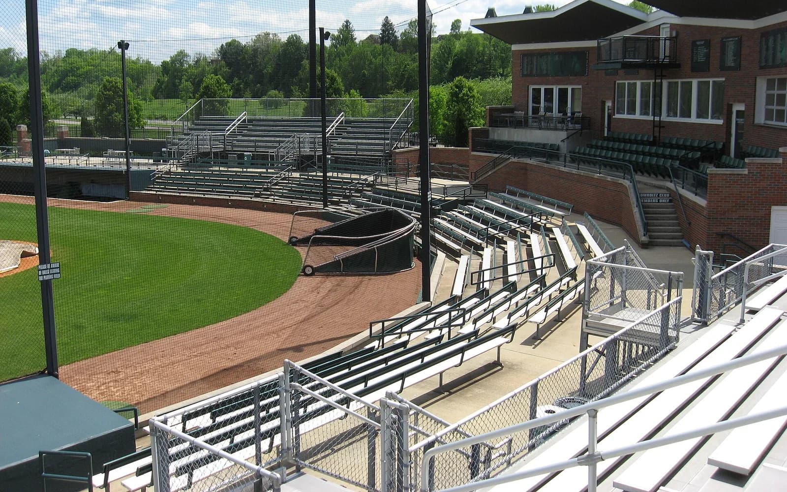 View of Bob Wren Stadium, home of Ohio baseball.