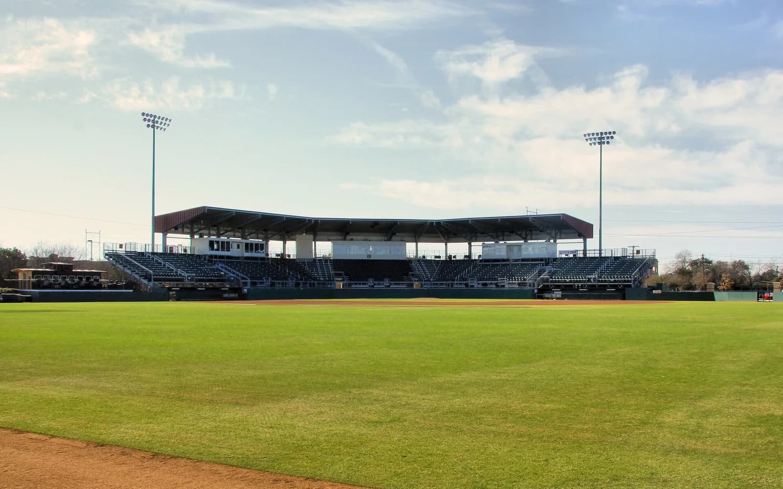 View of Bobcat Ballpark, home of Texas State baseball.