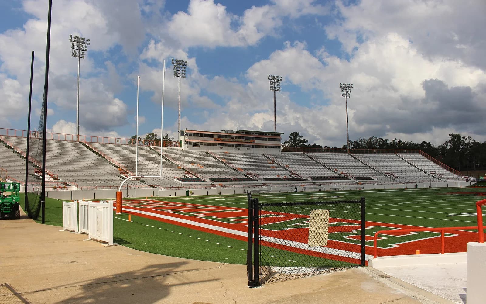 View of Bragg Memorial Stadium, home of Florida A&M Rattlers football.
