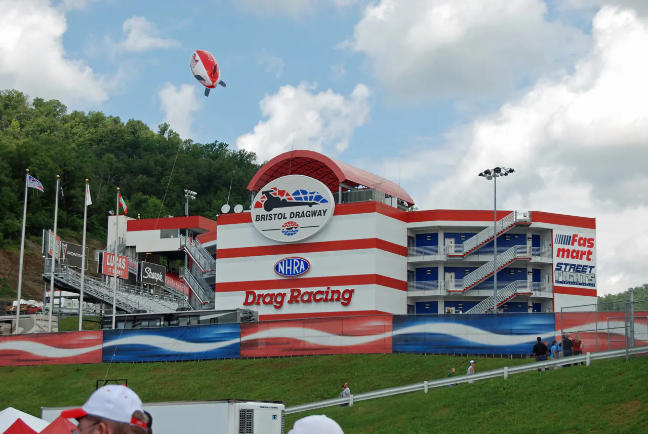 Exterior view at Bristol Dragway in Bristol, TN