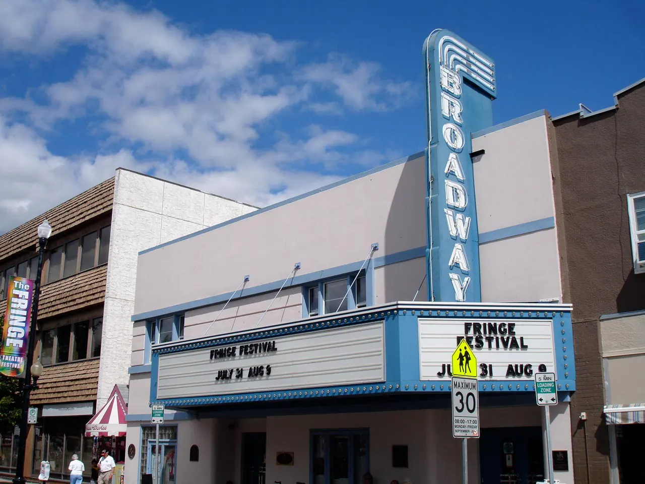 Exterior view at Broadway Theatre in Saskatoon, SK