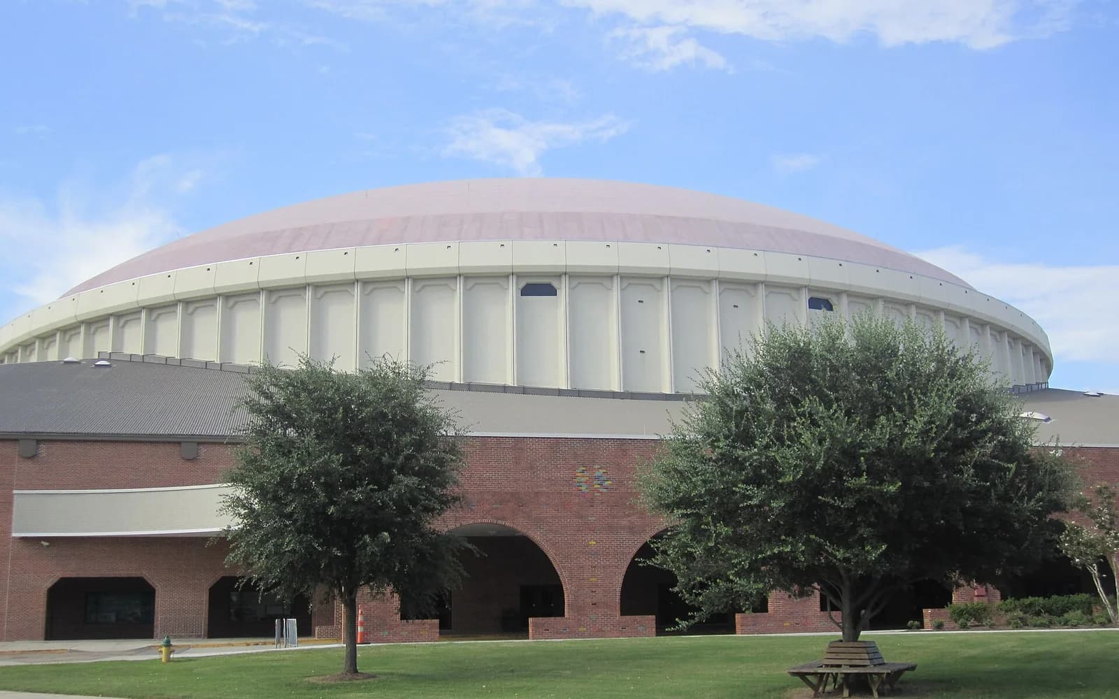 View of Cajundome, home of Louisiana basketball.