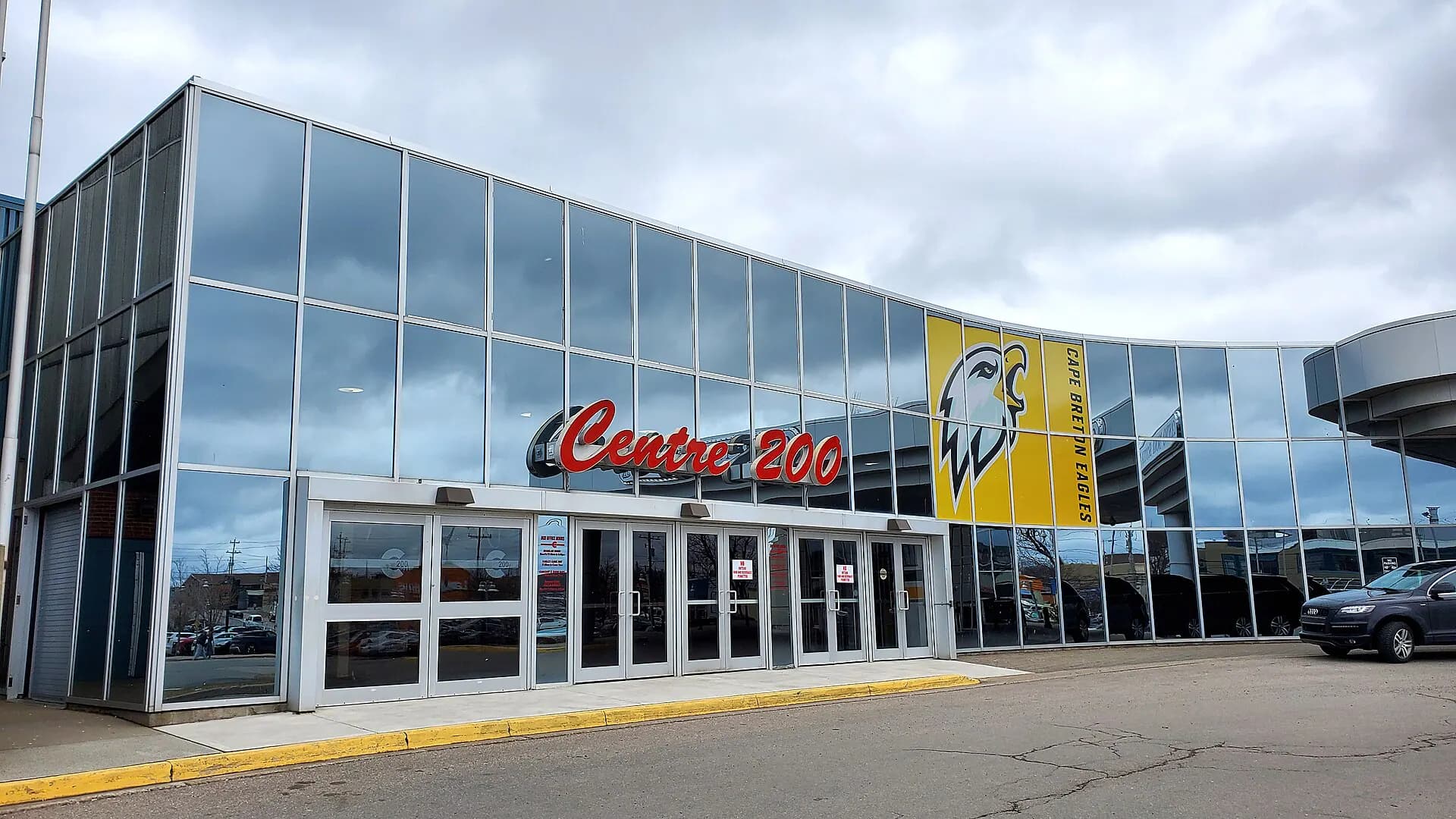 Exterior view at Centre 200 in Sydney, NS