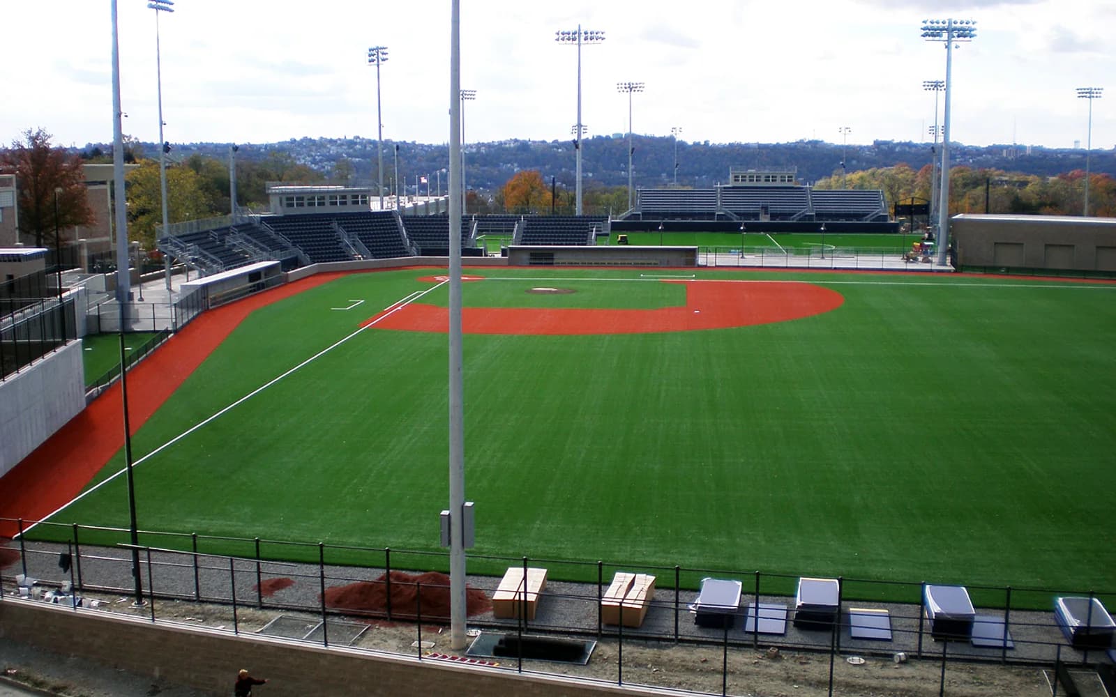 View of Charles L. Cost Field, home of Pittsburgh baseball.
