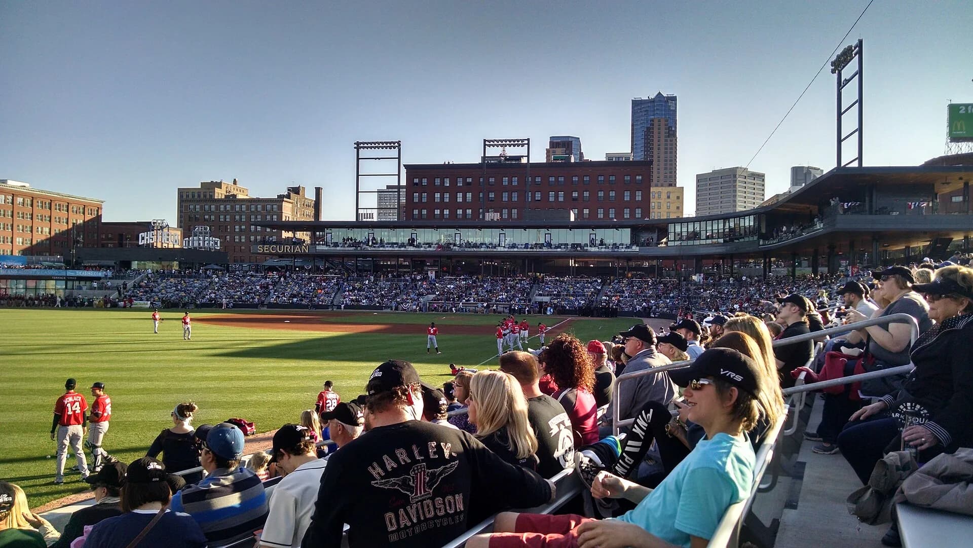View of CHS Field in Saint Paul.