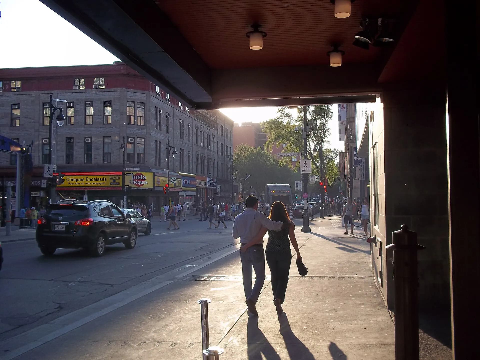 Exterior view at Club Soda in Montreal, QC
