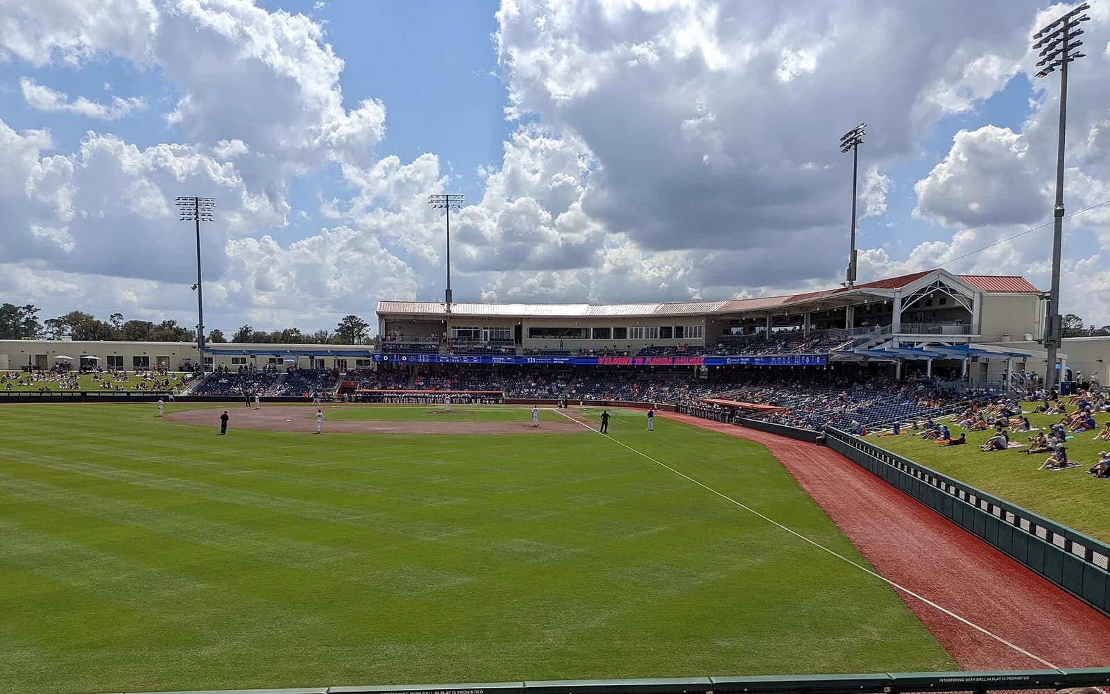 View of Condron Ballpark, home of Florida baseball.