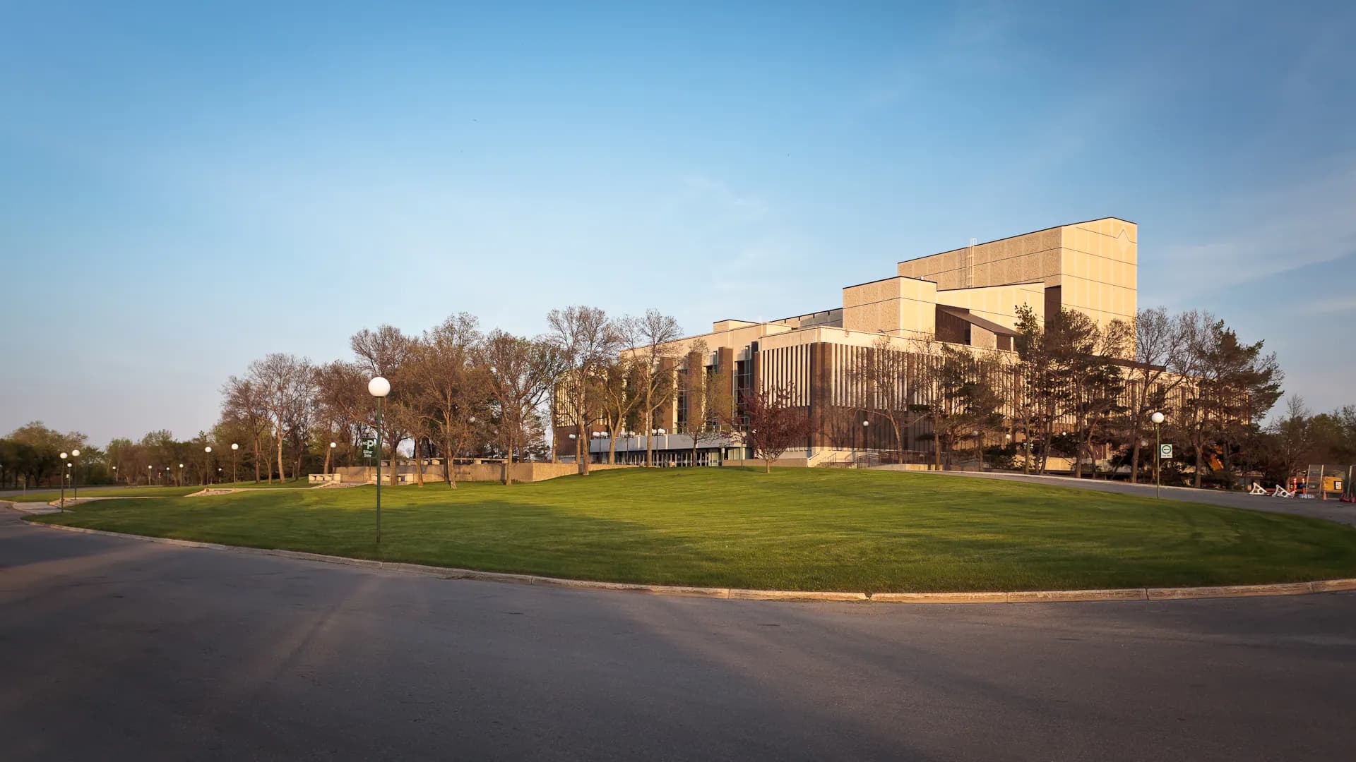 Exterior view at Conexus Arts Centre in Regina, SK