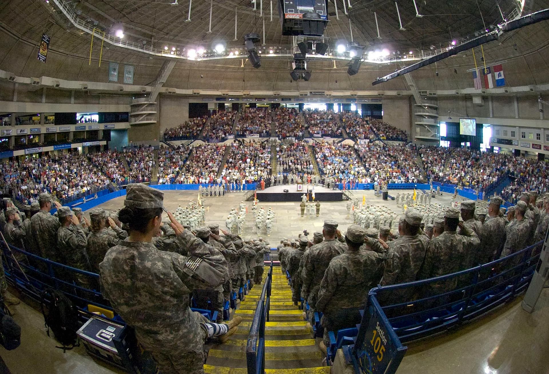 Exterior view at Crown Coliseum in Fayetteville, NC