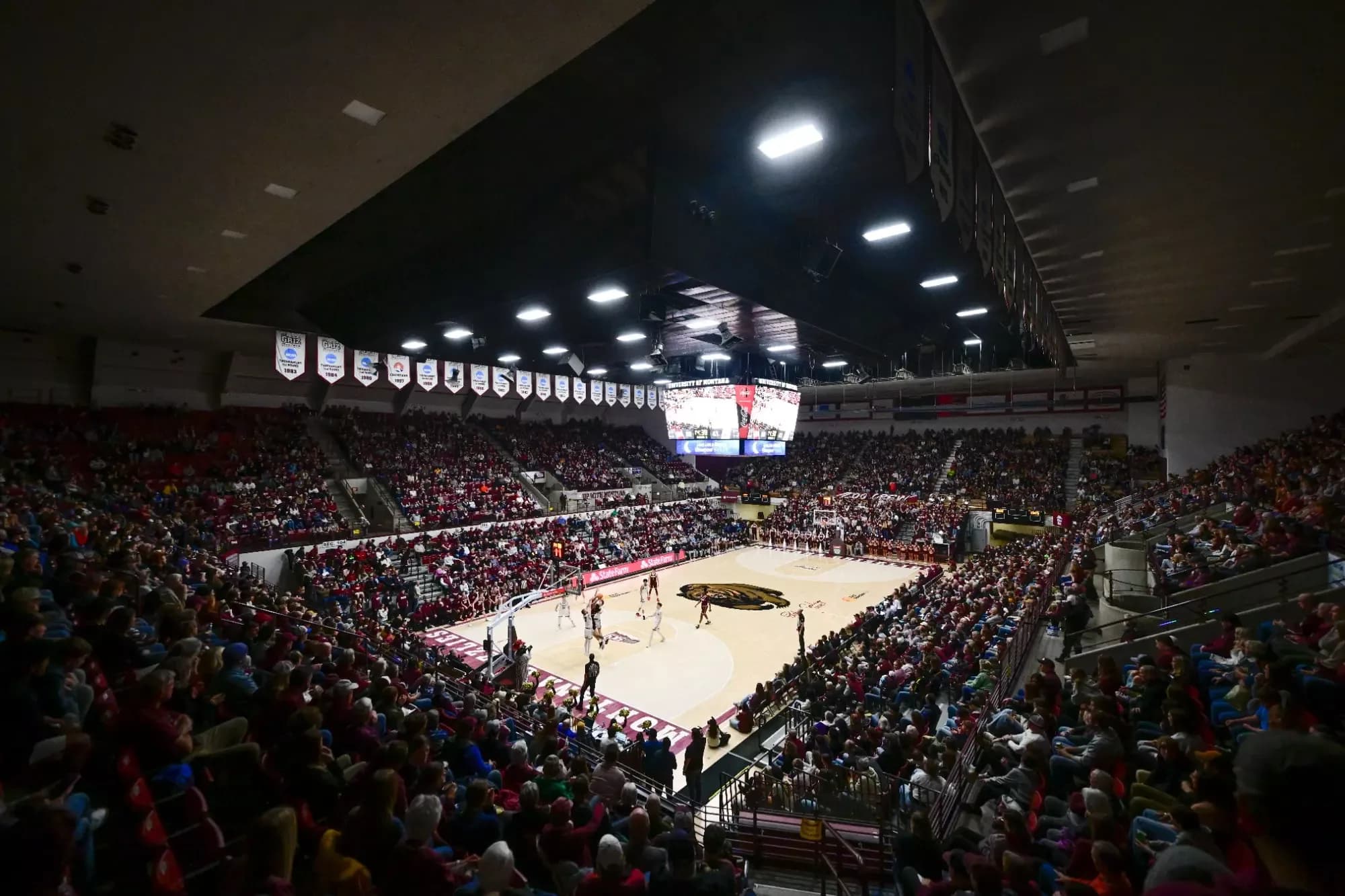 Dahlberg Arena — documentary venue view.