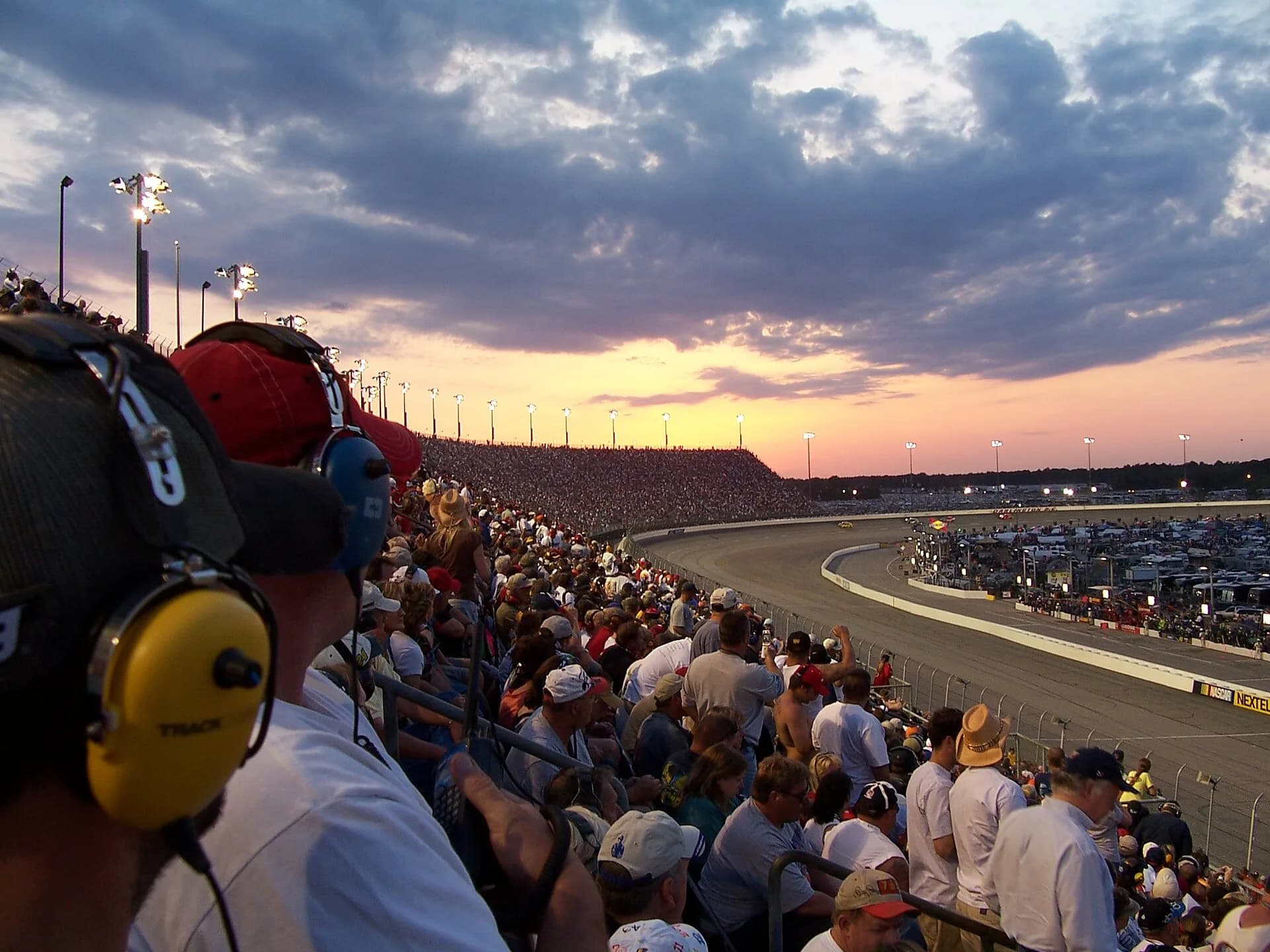 View of Darlington Raceway in Darlington.