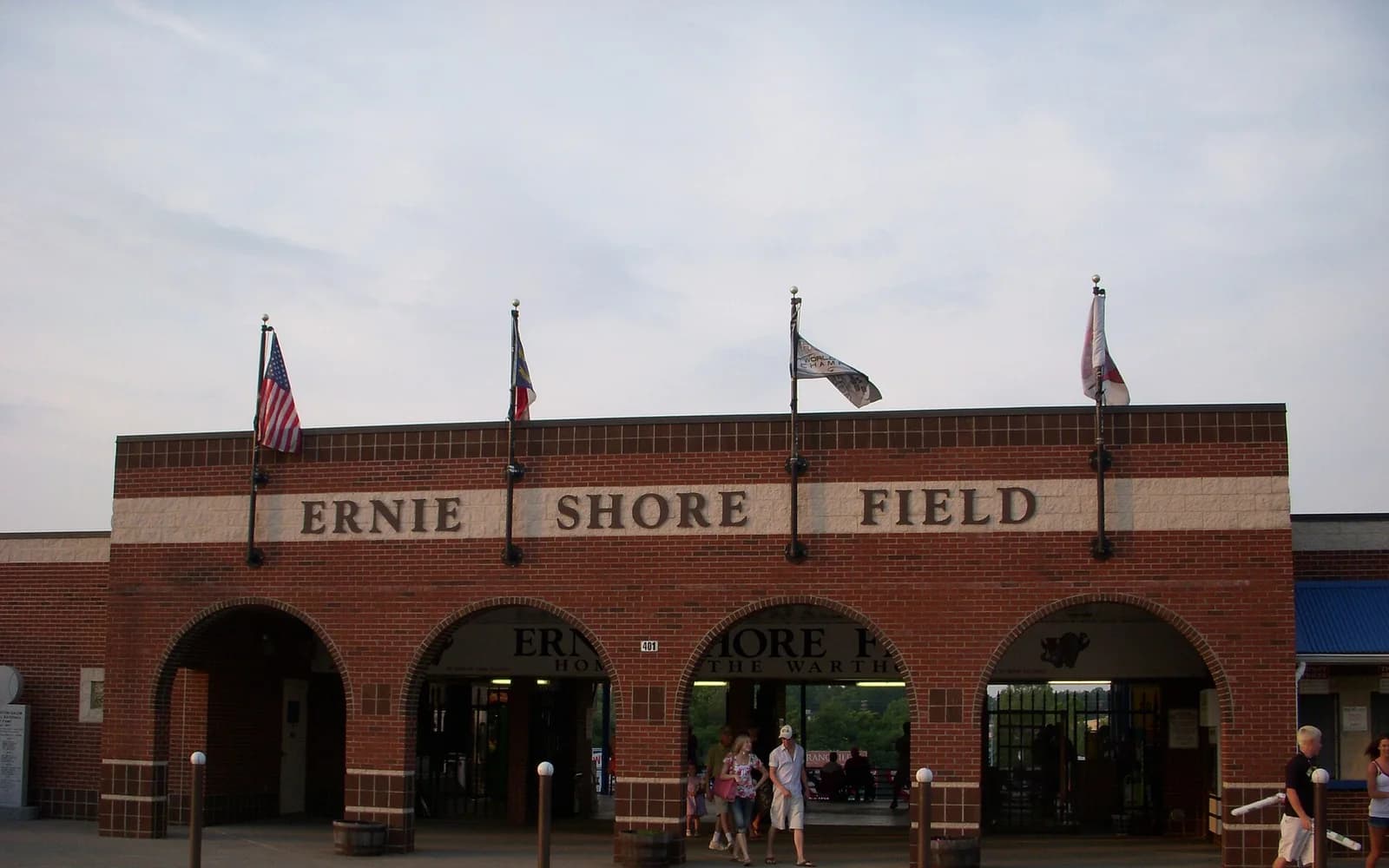 View of David F. Couch Ballpark, home of Wake Forest baseball.