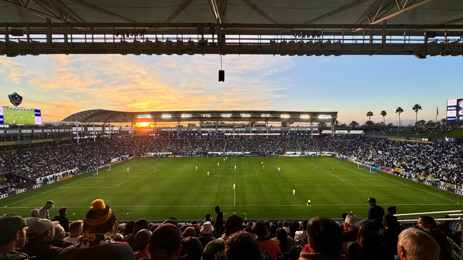 Dignity Health Sports Park during an LA Galaxy match.