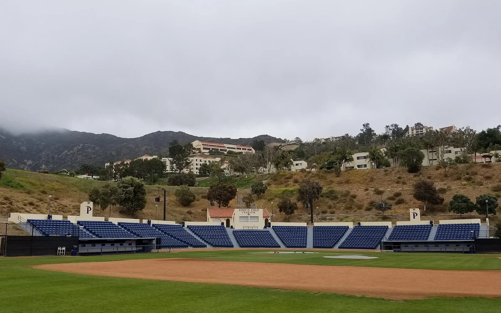 View of Eddy D. Field Stadium, home of Pepperdine baseball.