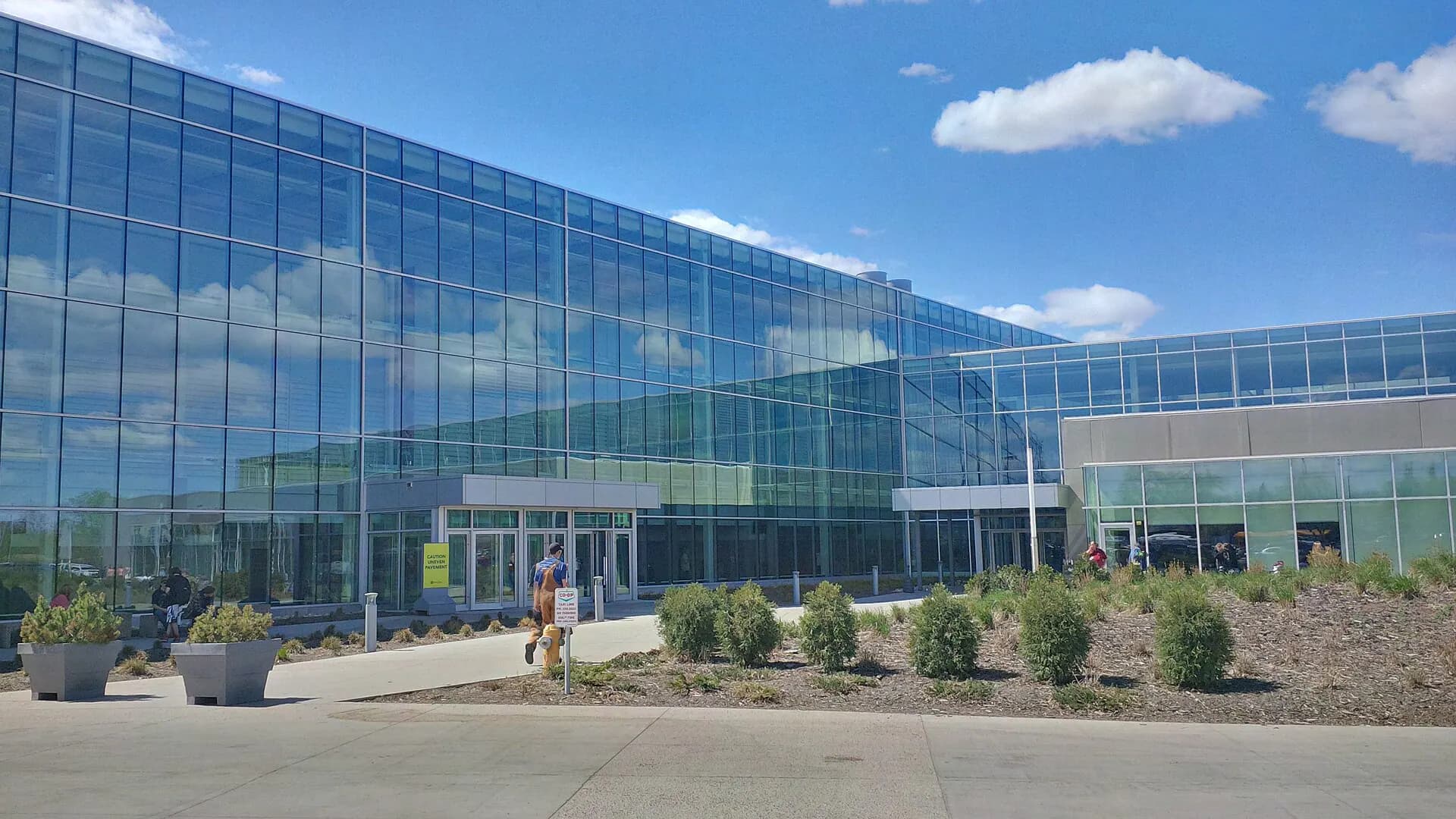 Exterior view at Edmonton EXPO Centre in Edmonton, AB
