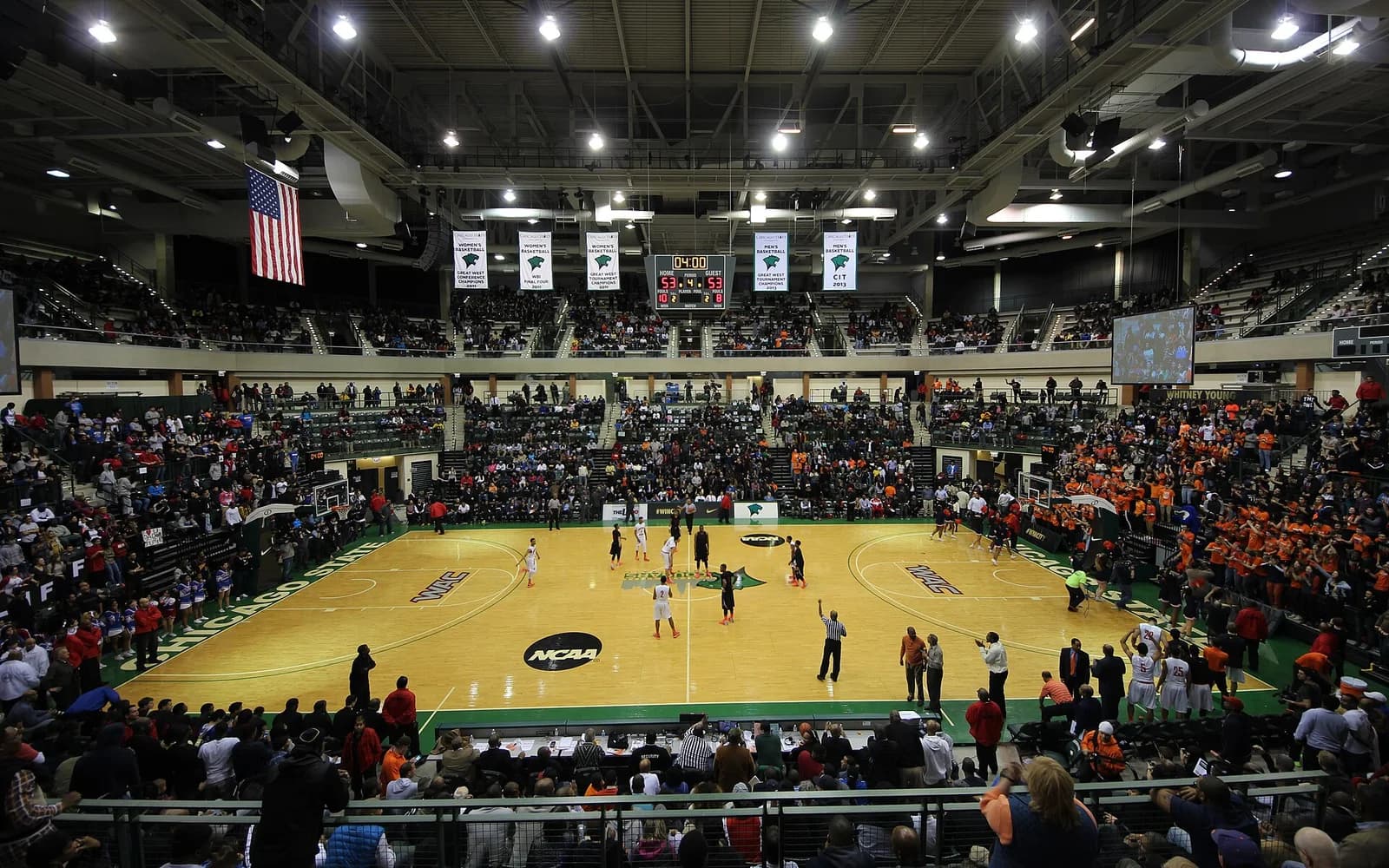 View of Emil and Patricia Jones Convocation Center, home of Chicago State basketball.