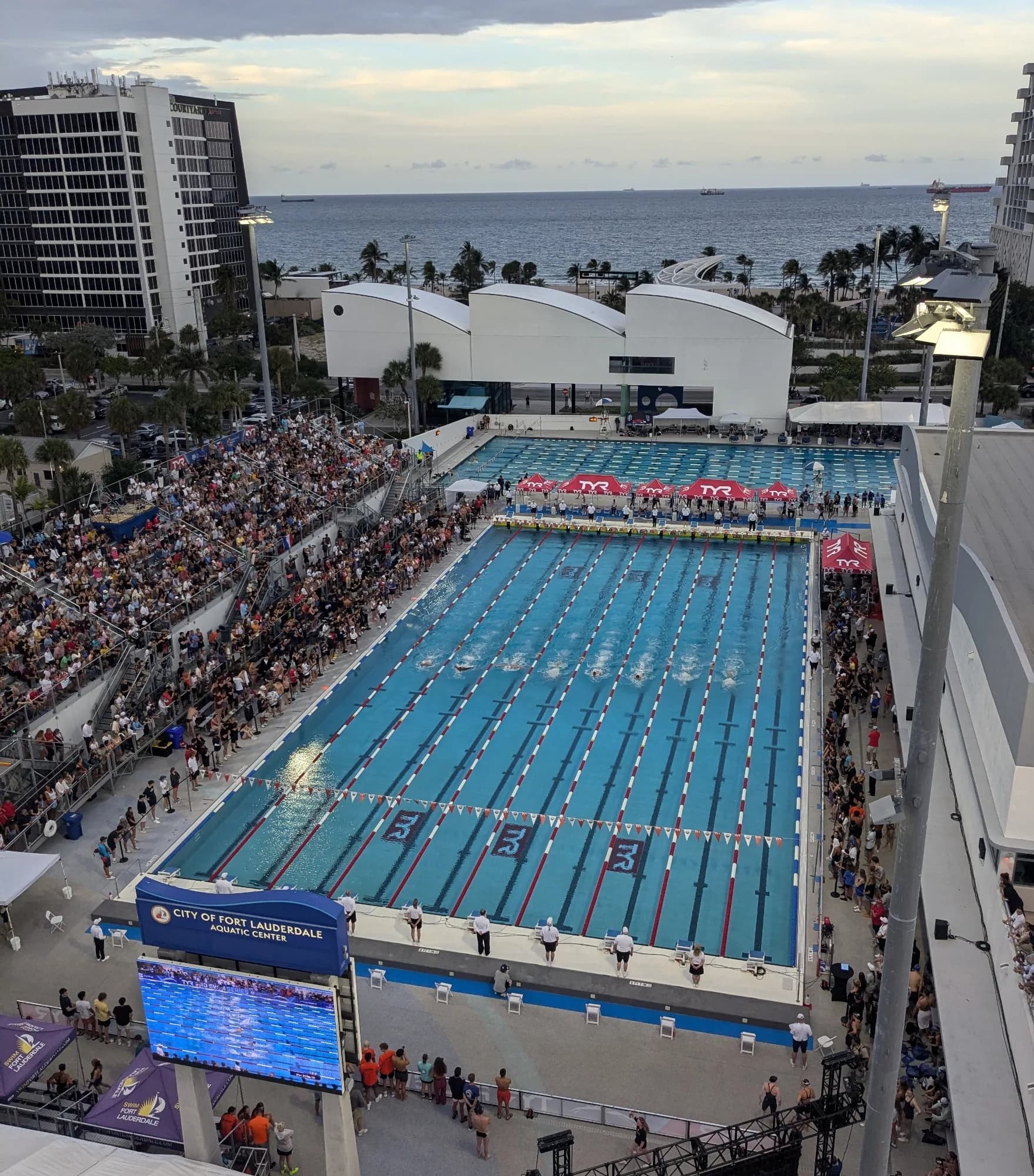 Fort Lauderdale Aquatic Center — documentary venue view.