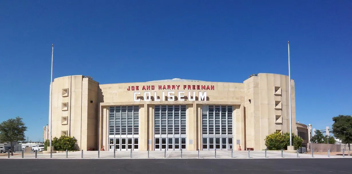 Exterior view at Freeman Coliseum in San Antonio, TX