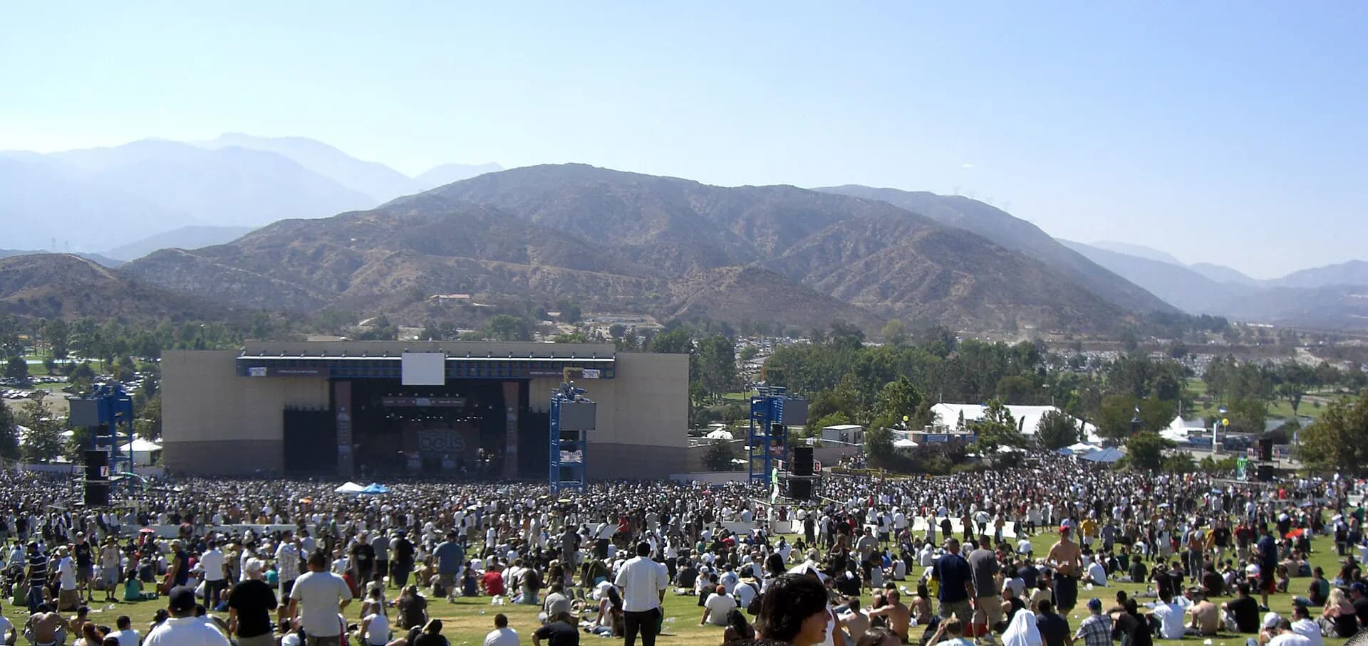 Exterior view at Glen Helen Amphitheater in San Bernardino, CA