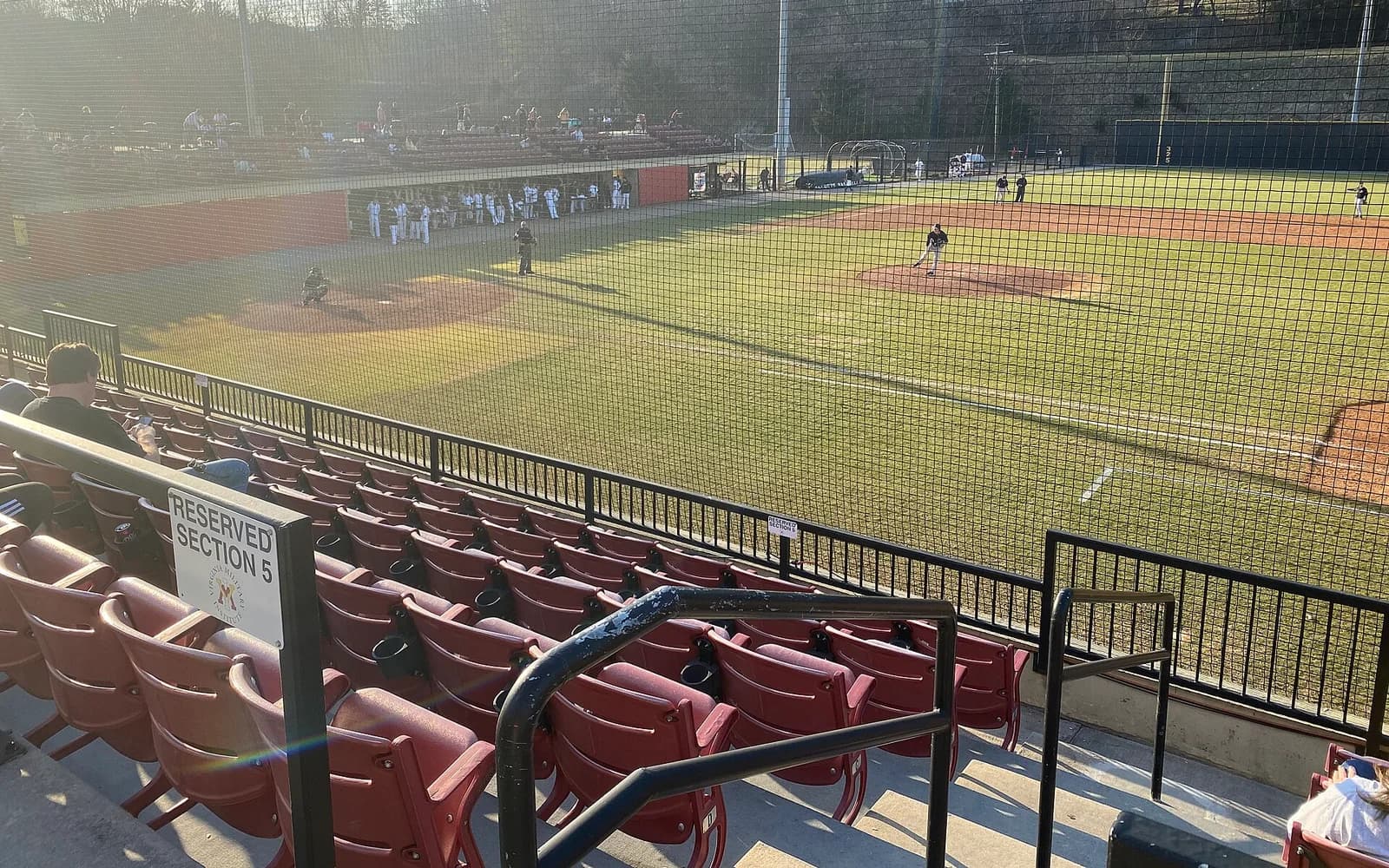 View of Gray–Minor Stadium, home of VMI baseball.