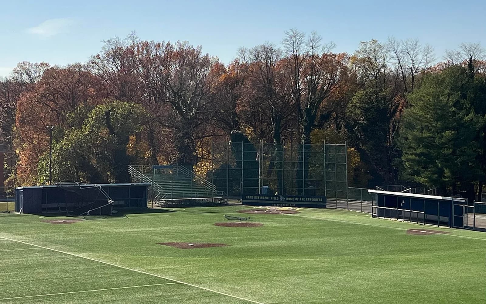 View of Hank DeVincent Field, home of La Salle baseball.