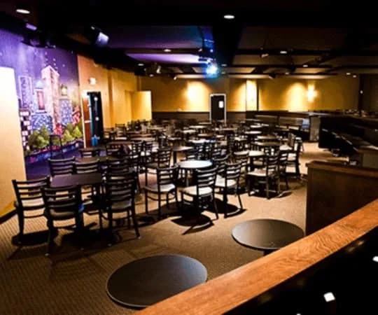 Helium Comedy Club Portland — documentary venue view.