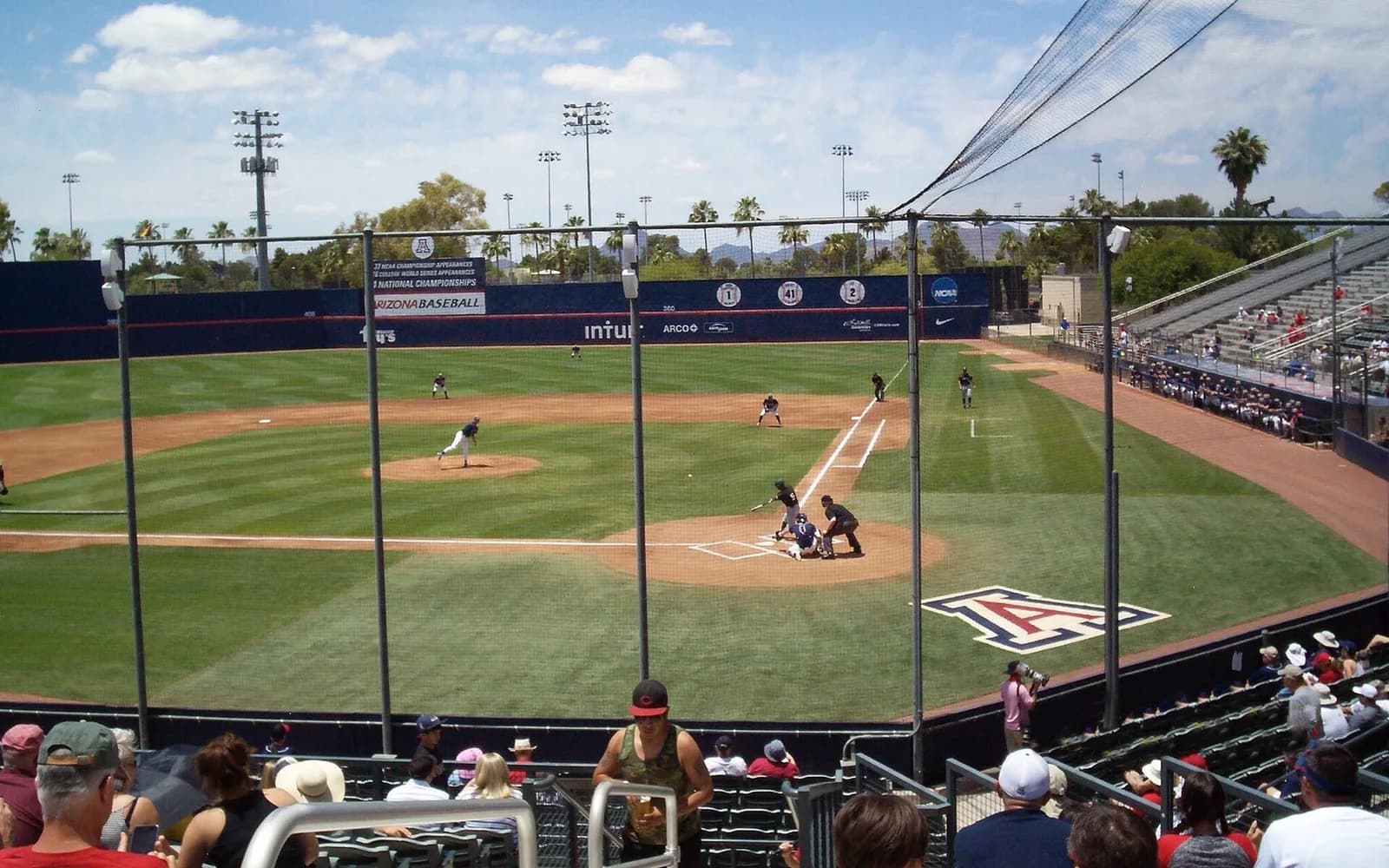 View of Hi Corbett Field, home of Arizona baseball.