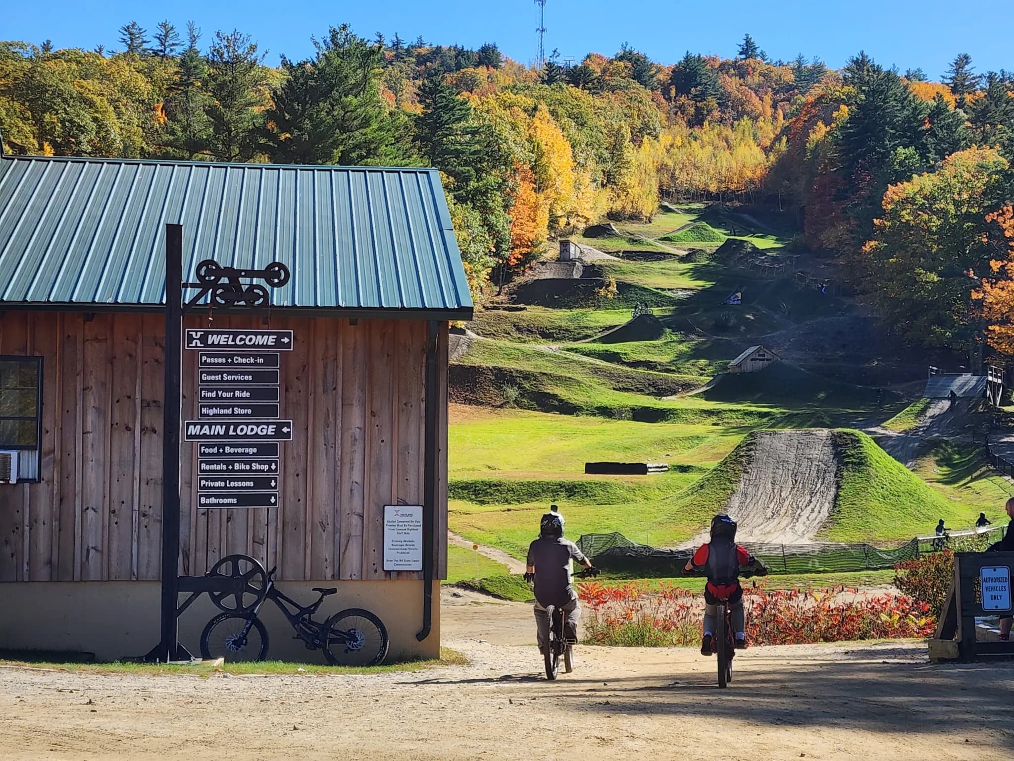 Highland Mountain Bike Park — documentary venue view.