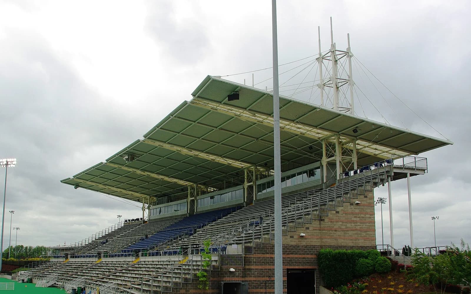 View of Hillsboro Stadium, home of Portland State Vikings football.