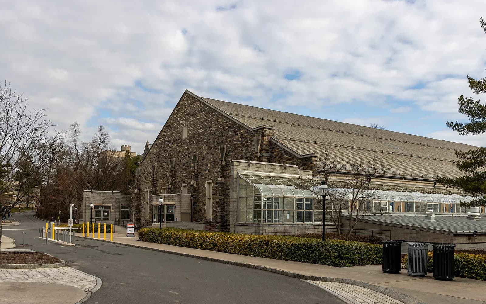 View of Hobey Baker Memorial Rink, home of Princeton men ice hockey.
