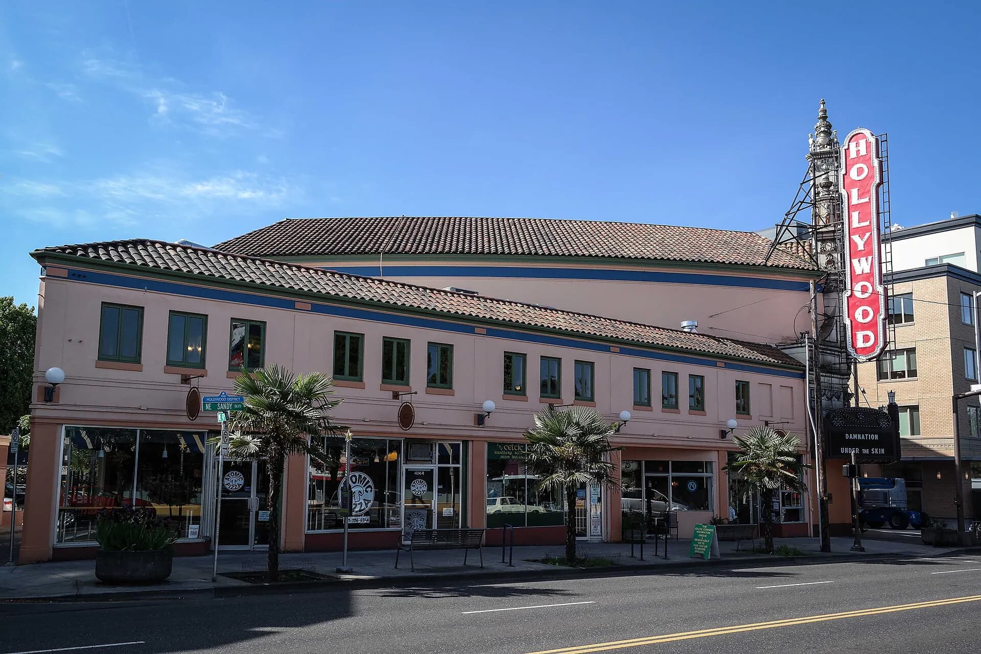 Exterior view at Hollywood Theatre in Vancouver, BC