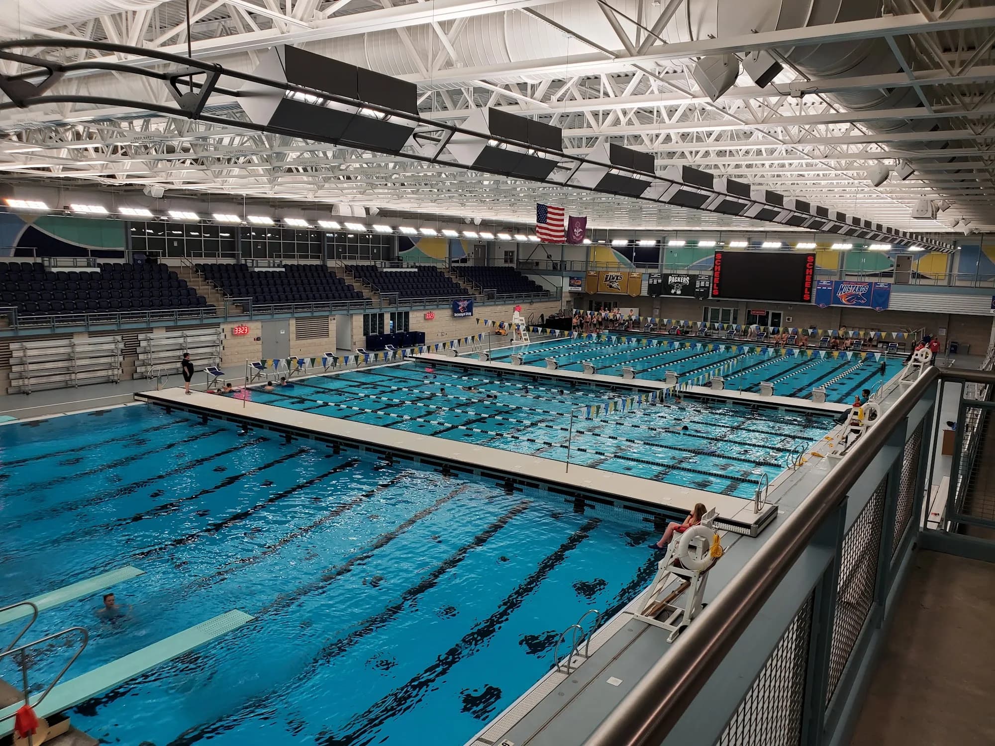 Hulbert Aquatic Center — documentary venue view.