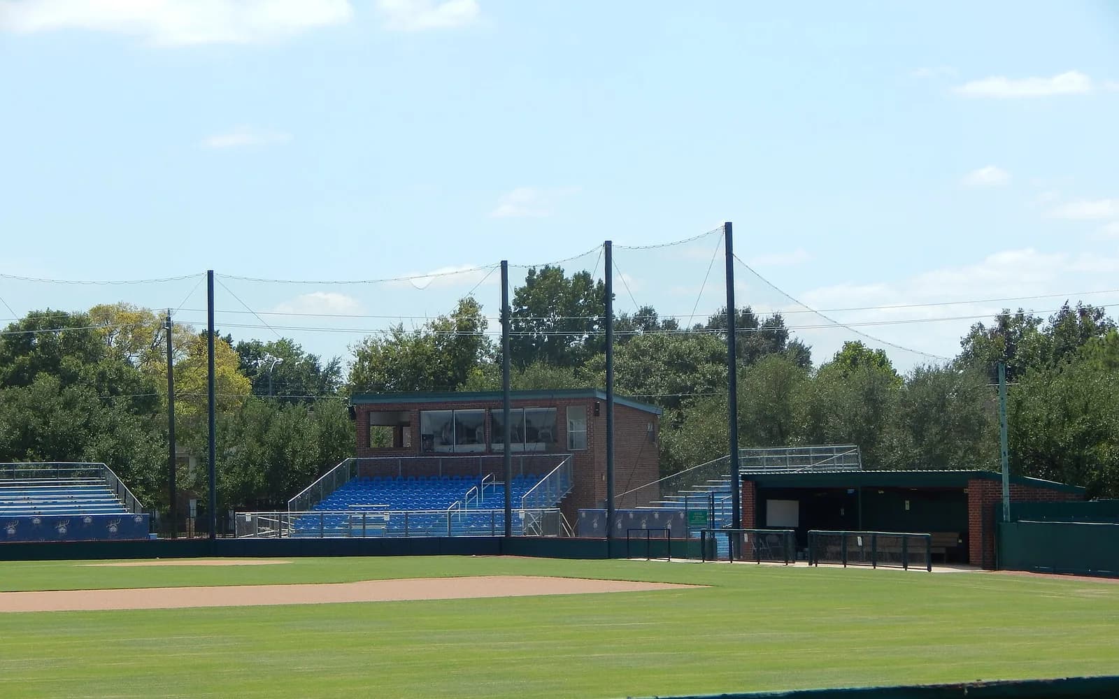 View of Husky Field, home of Houston Christian baseball.